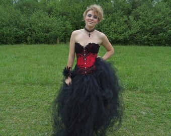 Burlesque Tulle Prom Dresses